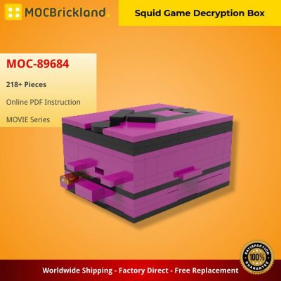 MOCBRICKLAND MOC-89684 Squid Game Decryption Box