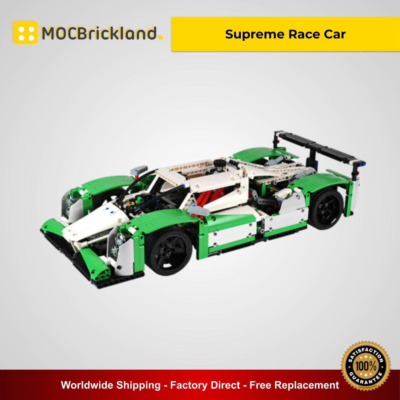 Supreme Race Car MOC 7513 Technic Compatible With LEGO 42039 Designed By With 1375 Pieces - MOC Brick Land