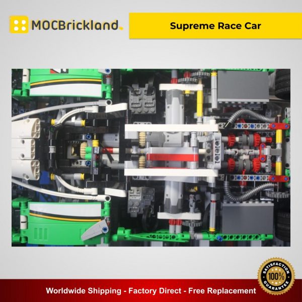 Supreme Race Car MOC 7513 Technic Compatible With LEGO 42039 Designed By Modoro With 1375 Pieces