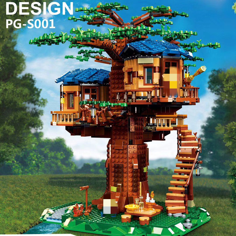 Tree House Creator 6007 Compatible MOC 21318 - MOC Brick Land