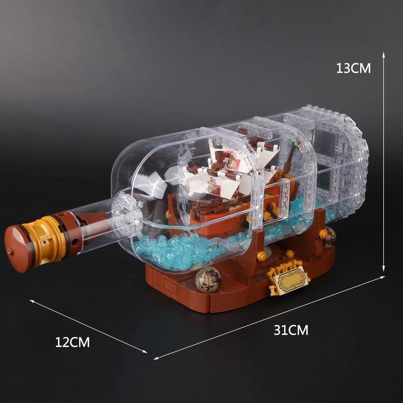 SY 1036 Ship In A Bottle Compatible with 21313