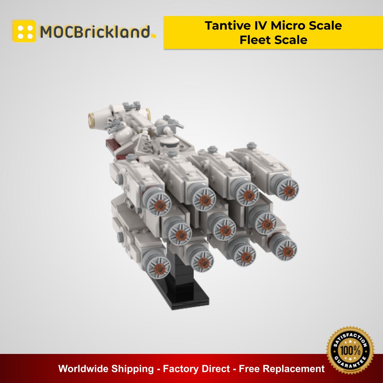 Tantive IV Micro Scale Fleet Scale MOC 36695 Star Wars Designed By