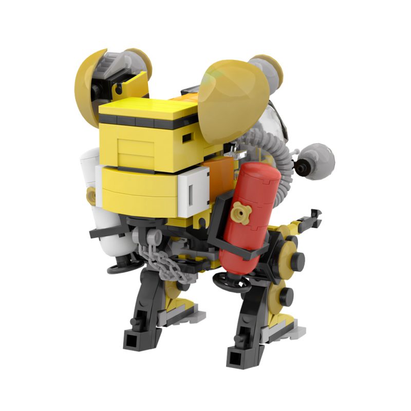 MOCBRICKLAND MOC-30695 Tapir Mining Mecha Mk1