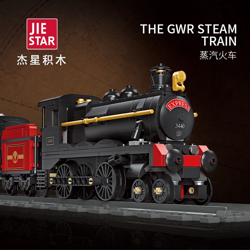 Technic JIESTAR 59002 The GWR Steam Train