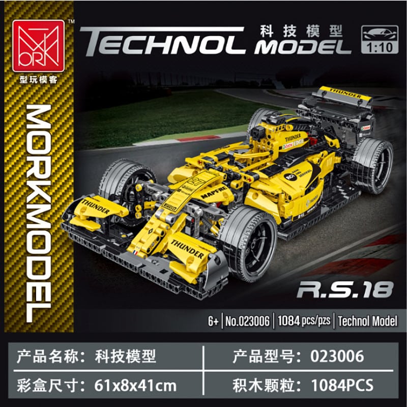 Technic MORK 023006 RS 18 F1 Racing Car