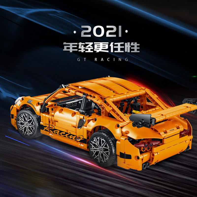  TECHNIC MORK 023024-1 Orange Porsche GT Car