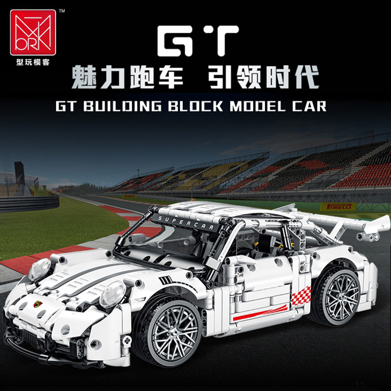 Technic MORK 023024-3 White Porsche GT