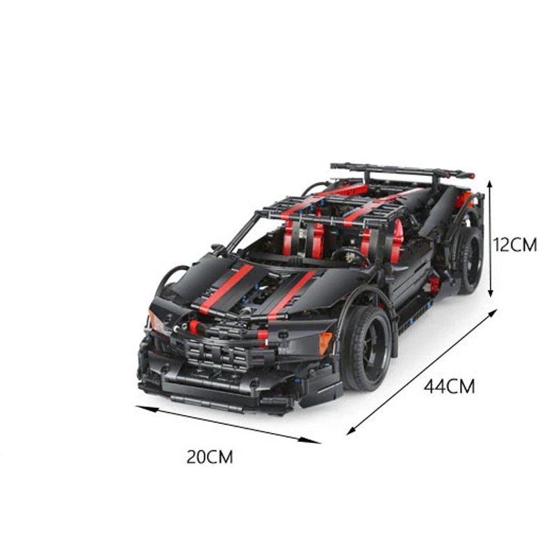Xingbao Sportwagen Technic Bausteine The 2015 Assassin X19 Sport Auto 1814 Teile 