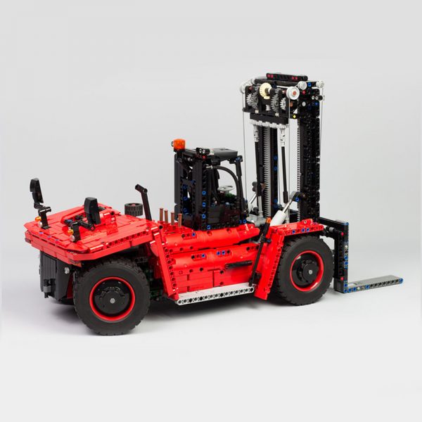 42082 Model D-Heavy Forklift Truck Technic MOC 27807 with 2446 pieces