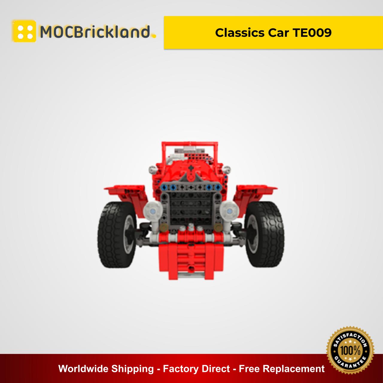 Classics Car TE009 Technic MOC 3740 with 1289 pieces Classics Car TE009 Technic MOC 3740 with 1289 pieces