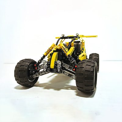 Lime Buggy Technic MOC 3929 with 400 pieces