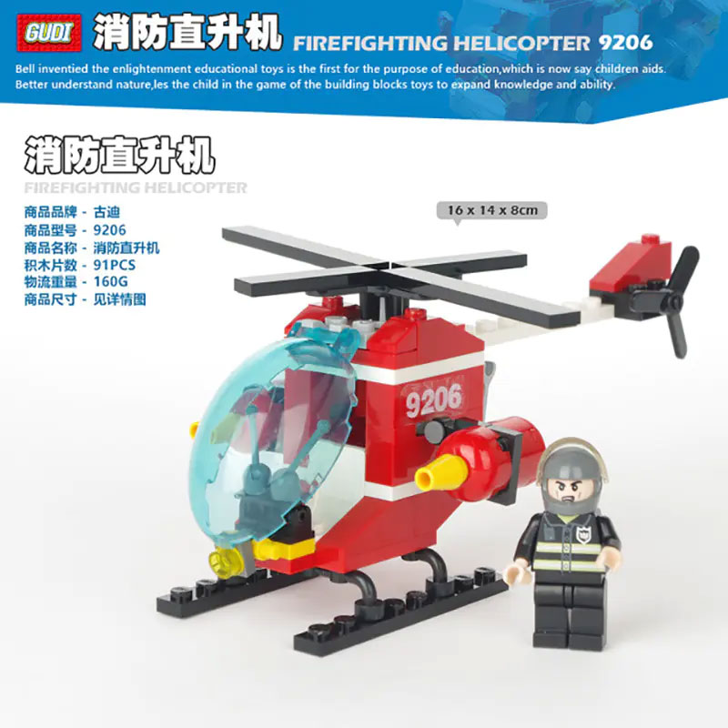 TECHNICIAN GUDI 9206 Firefighting Helicopter