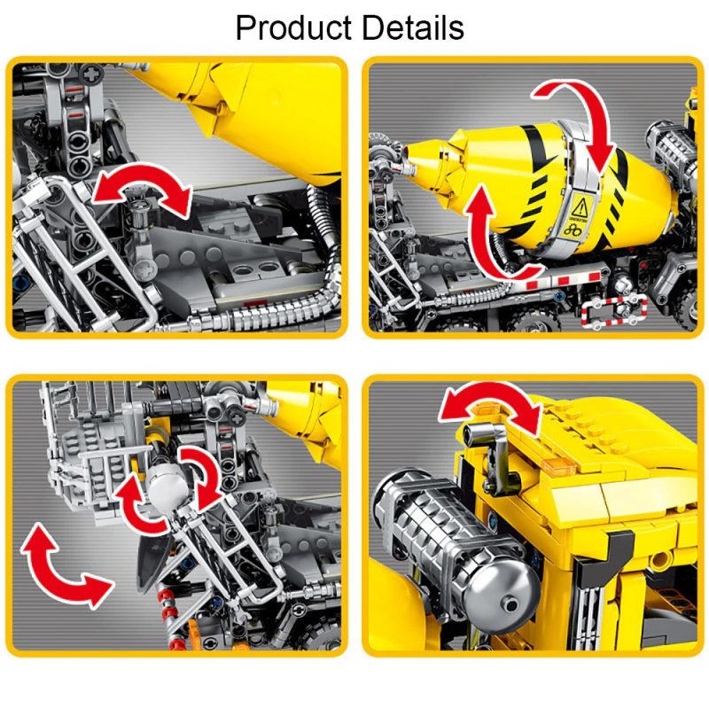 TECHNICIAN SEMBO 703941 Cement Mixer Construction Truck