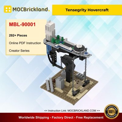Tensegrity Hovercraft MBL 90001 Creator Antigravity With 292 Pieces