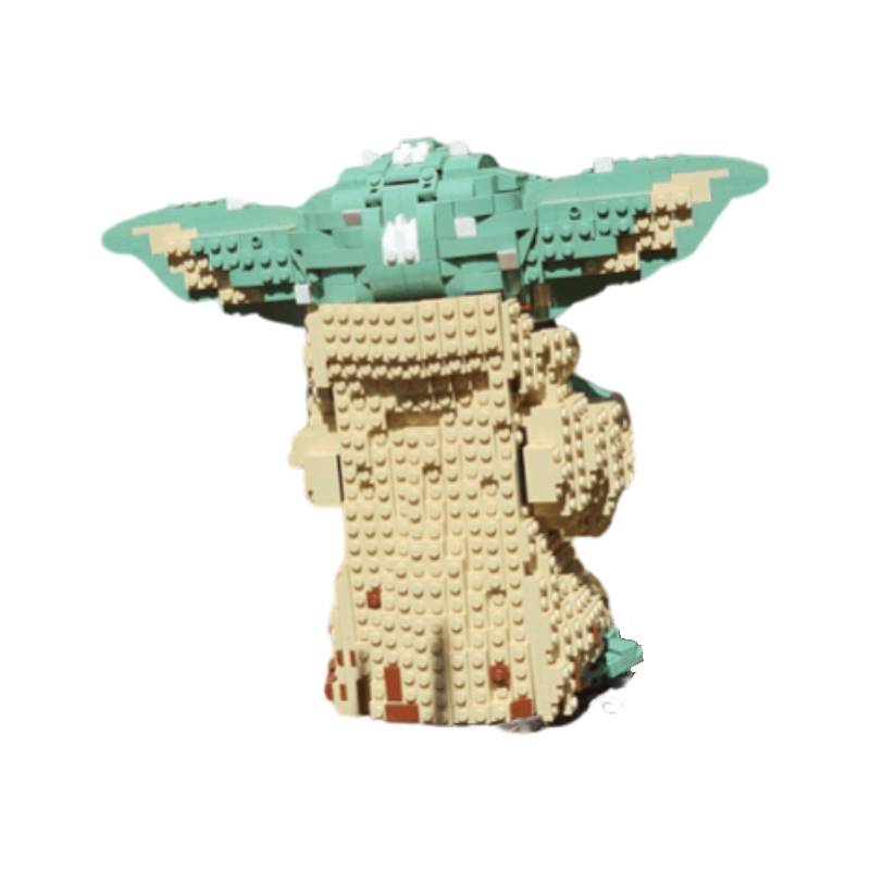 The Child aka Baby Yoda MOC 38952 Star Wars Designed By Allouryuen With 1482 Pieces