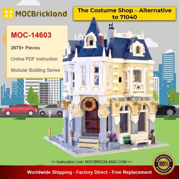 MOCBRICKLAND MOC-14603 The Costume Shop