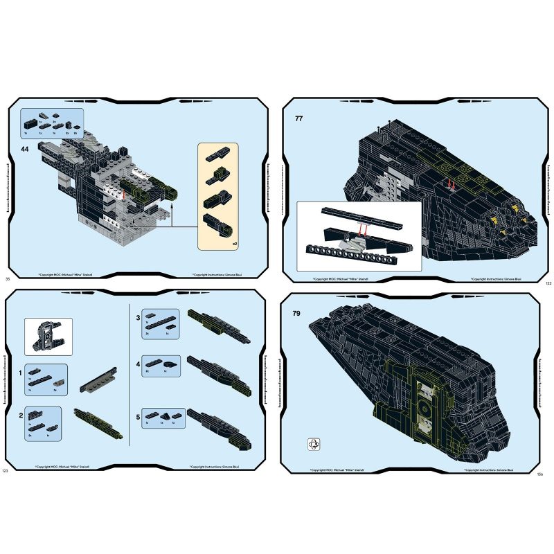 MOCBRICKLAND MOC-18622 The Dark Aster