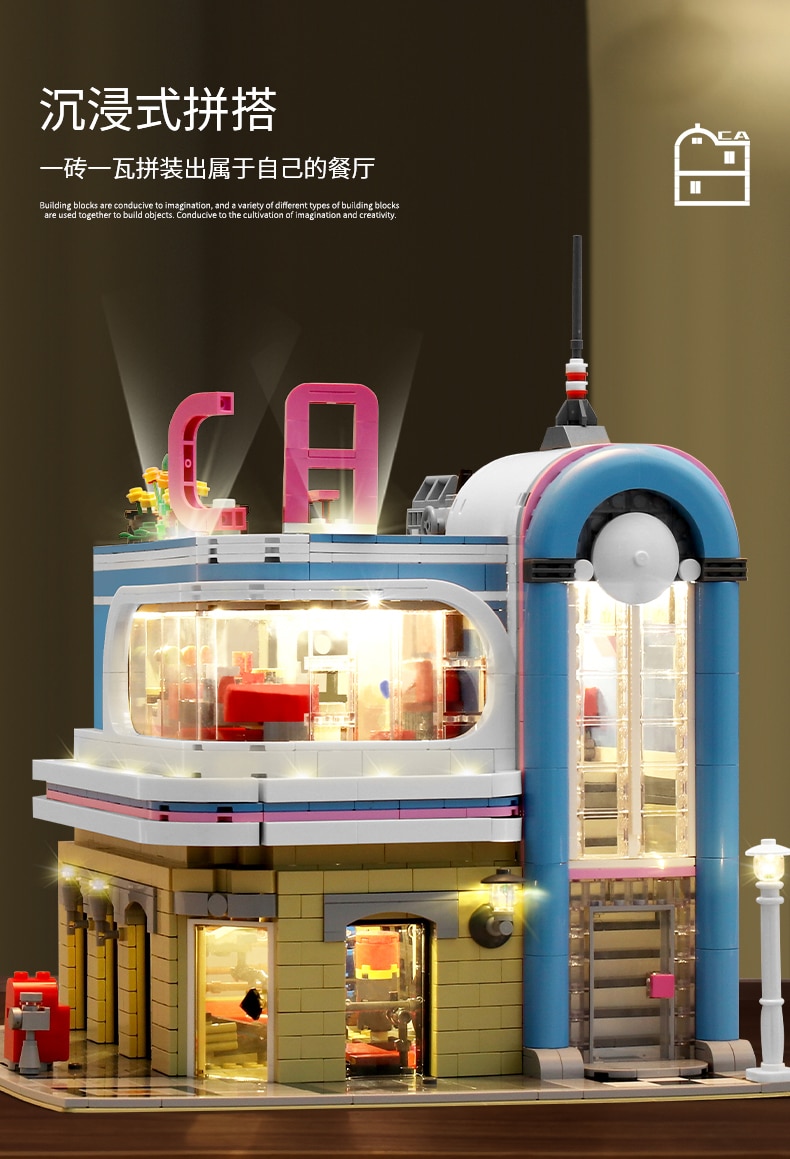 MOULD KING 16001 The Downtown Diner