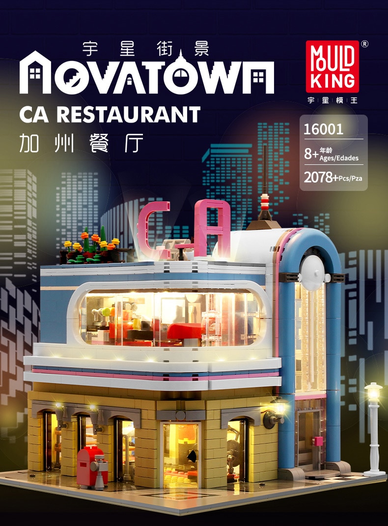 MOULD KING 16001 The Downtown Diner