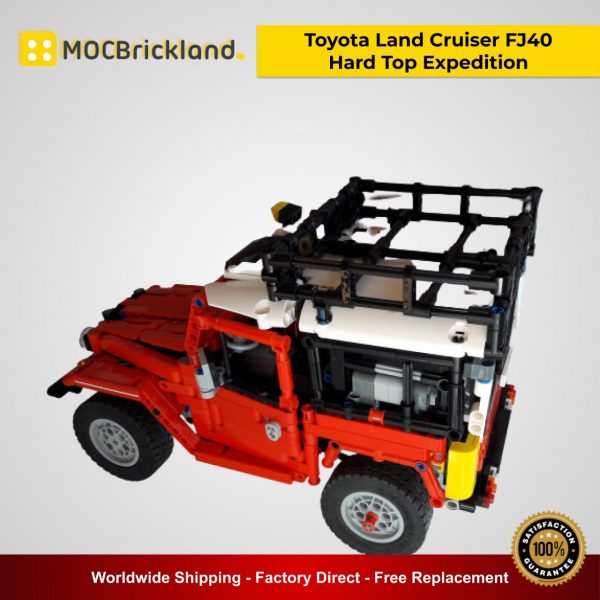 Toyota Land Cruiser FJ40 Hard Top Expedition MOC 2770 Technic Designed By RM8 BrickGarage With 1288 Pieces