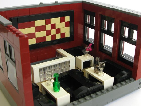 Trilogy Bar And Nightclub MOC 11375 Modular Building Designed By Kristel With 1638 Pieces