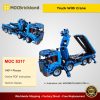 Truck With Crane MOC 8317 Technic Designed By ErikLeppen With 1407 Pieces