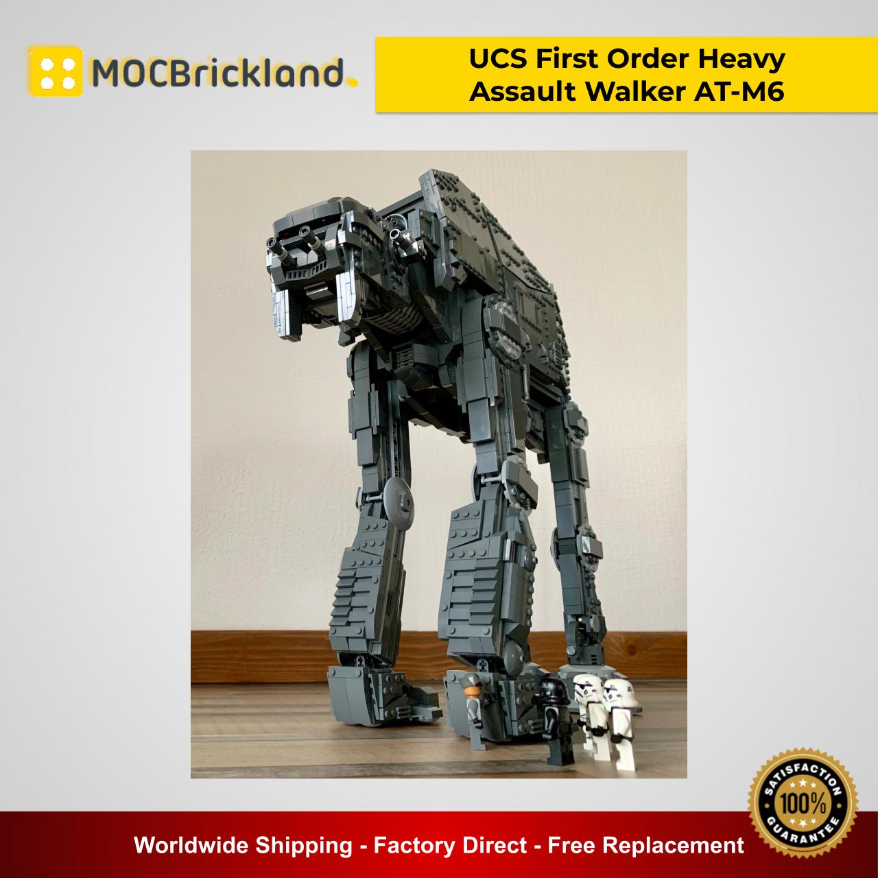 Building Blocks Set for Star Wars First Order Heavy Assault Walker Model Bricks 