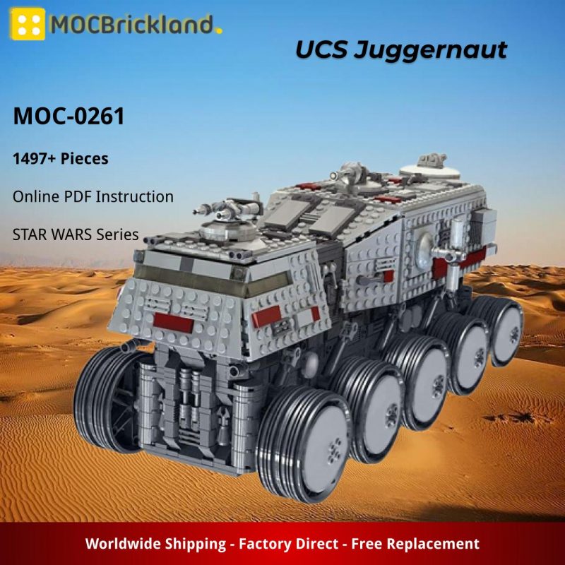 UCS Juggernaut Star Wars MOC-0261 with 1497 pieces - MOC Brick Land