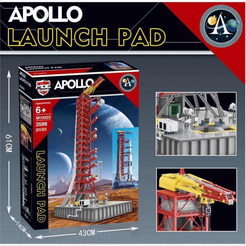 MOC BLOCKS M10003 Apollo LaunchPad Compatible J Brand J79002