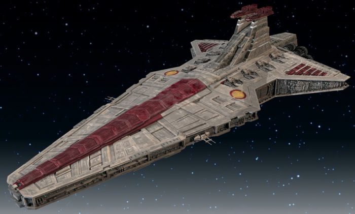 Star Wars MOULDKING 21005 Venator-class Republic Attack Cruiser 