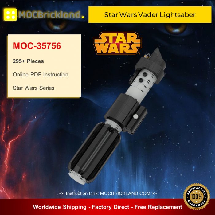 Star Wars MOC-35756 Star Wars Vader Lightsaber By built_bricks MOCBRICKLAND