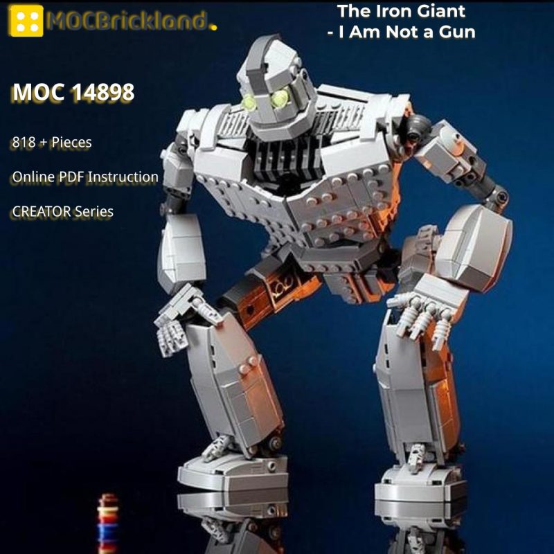 CREATOR MOC 14898 The Iron Giant - I Am Not a Gun by Buildbetterbricks MOCBRICKLAND