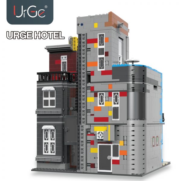 Cuba Hotels Modular Building URGE UG10182 with 4143 pieces