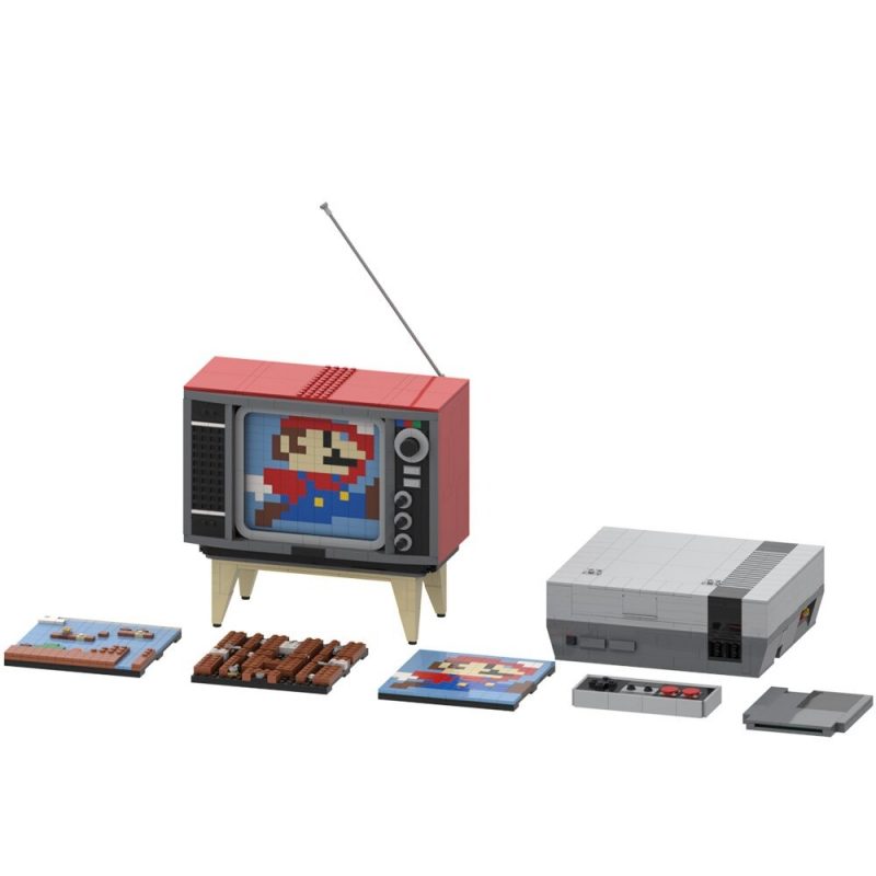 MOCBRICKLAND MOC-89712 Video Game Console