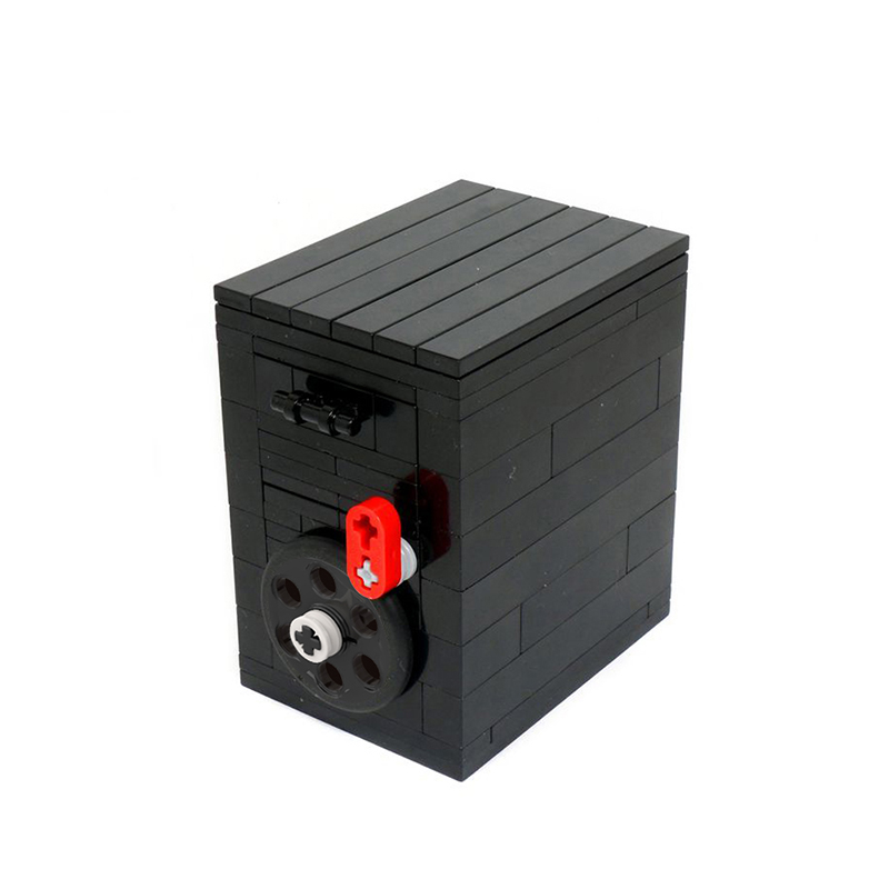 MOCBRICKLAND MOC-6617 Working Mini Combination Safe