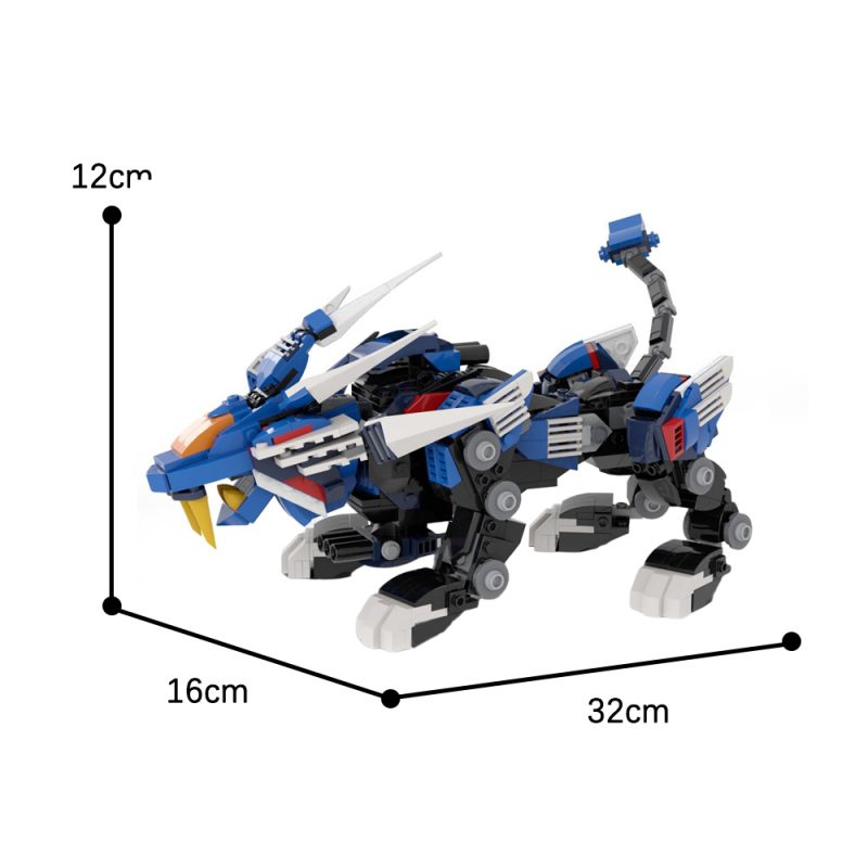 MOCBRICKLAND MOC-89679 Zoids-Blade-Liger